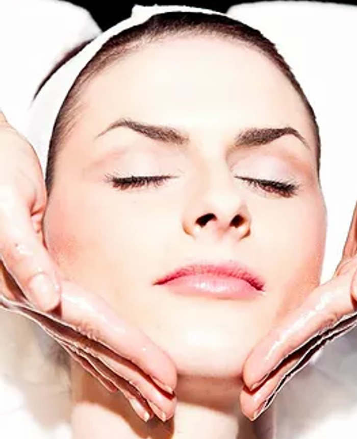 Beauty massage and facial treatments